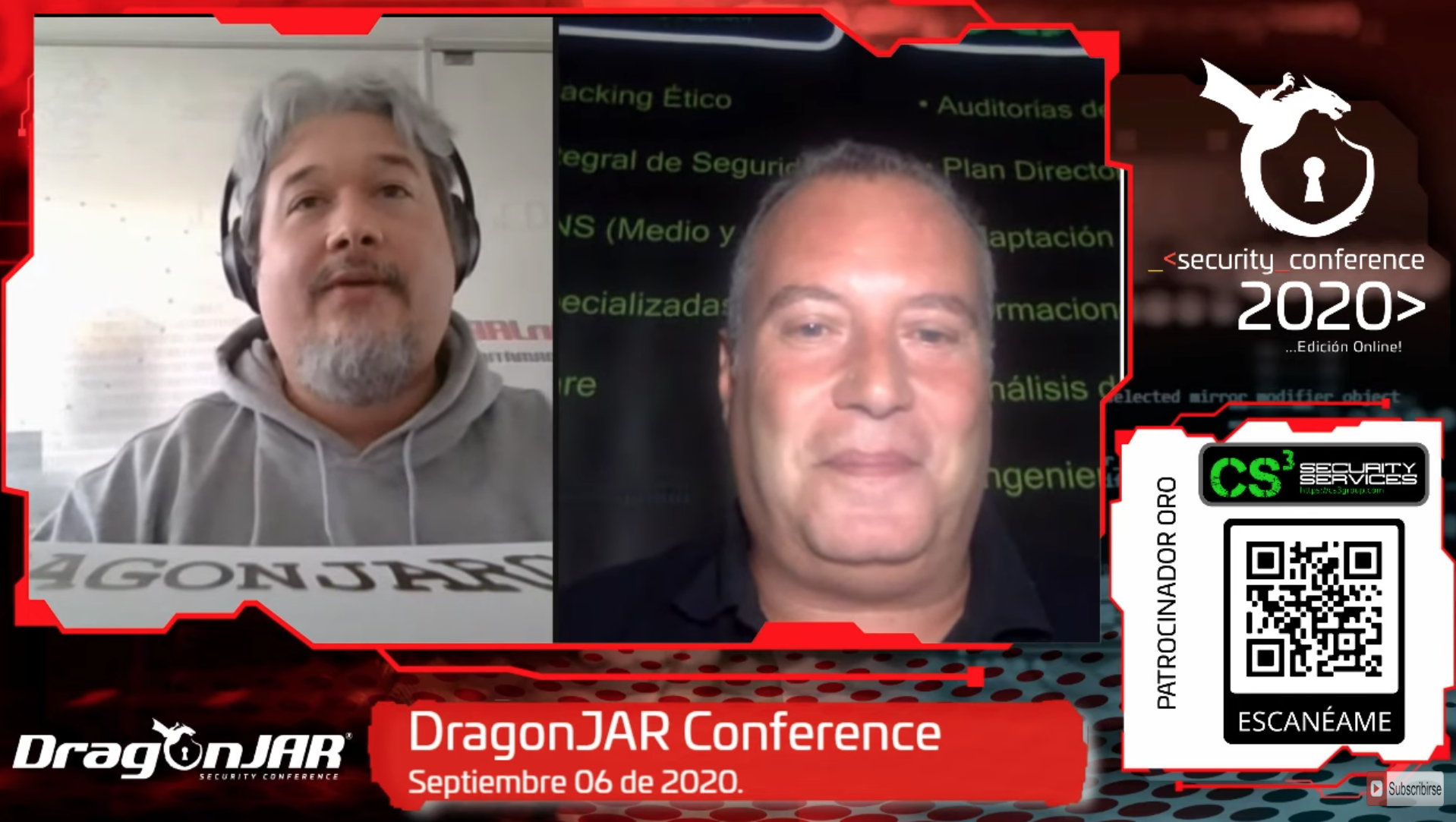 Portada de DragonJAR Security Conference 2020